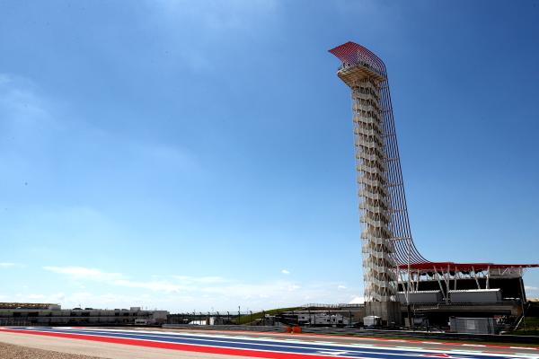 Tower, Circuit of the Americas. - Gold and Goose