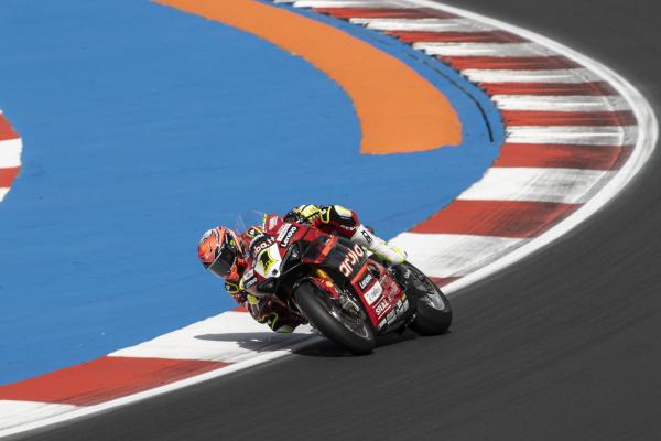 Alvaro Bautista, 2023 CzechWorldSBK. - Gold and Goose