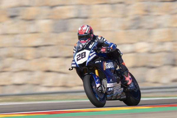 Bradley Ray, 2023 Aragon WorldSBK. - Gold and Goose