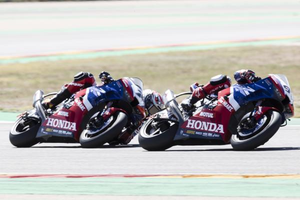 Xavi Vierge, Iker Lecuona, 2023 Aragon WorldSBK. - Gold and Goose