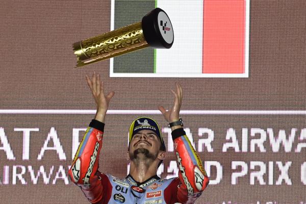 Fabio Di Giannantonio, 2023 MotoGP Qatar Grand Prix. - Gold and Goose