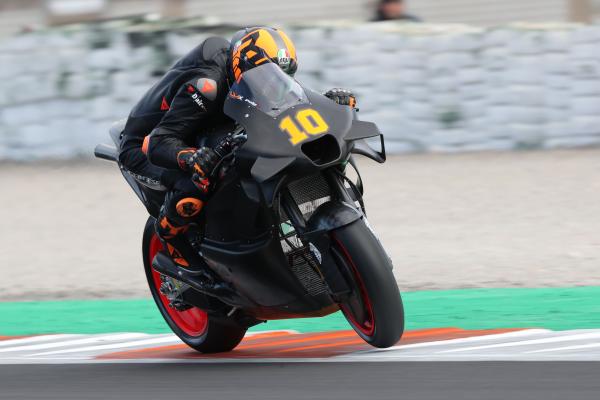 Luca Marini, 2024 MotoGP Valencia Test. - Gold and Goose