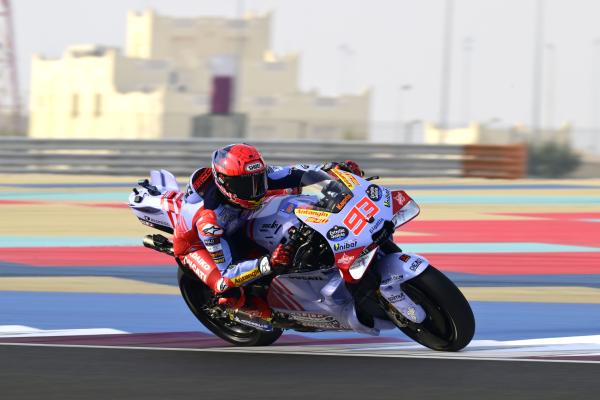 Marc Marquez, 2024 MotoGP Qatar Grand Prix. - Gold and Goose