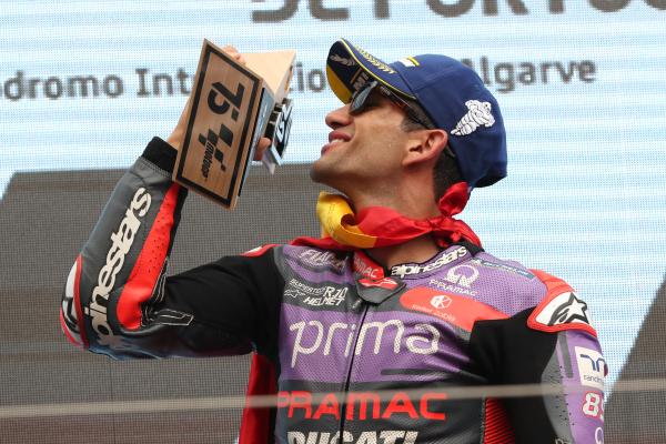 Jorge Martin, 2024 MotoGP Portuguese Grand Prix. - Gold and Goose