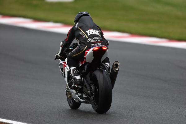 2022-Honda-CBR1000RR-R-SP in the rain at Donington Park