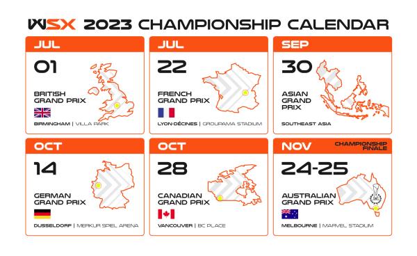 2023 World Supercross calendar