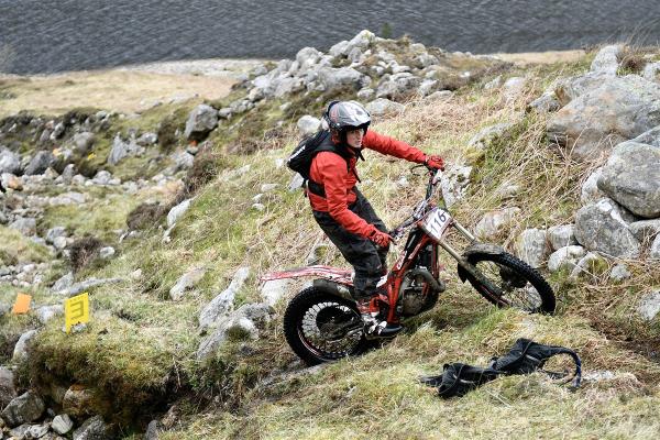 GasGas rider at Scottish Six Days Trial