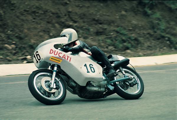 Paul Smart, Ducati 750, Imola 1972. - Ducati Media.