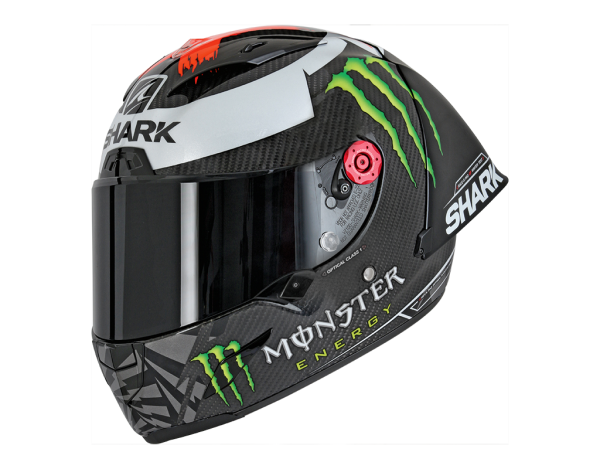 Jorge Lorenzo Winter Test Race R Pro Shark helmet