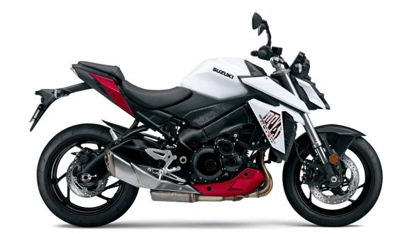 Suzuki GSX-S950 2021 white and red