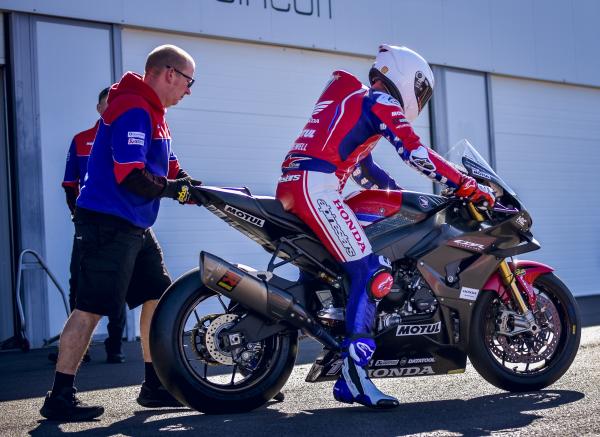 Tommy Bridewell, 2024 Honda UK Andalucia Test. 