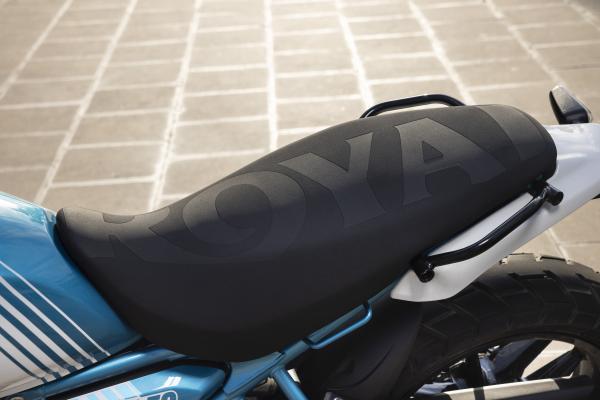 A motorcycle seat