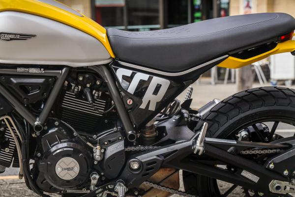 Ducati Scrambler - side detail