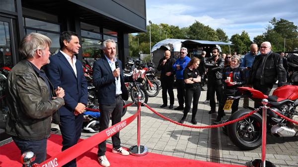 The opening of Ducati Sunderland