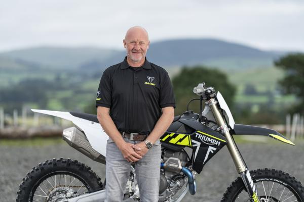 Triumph Racing Enduro Team manager Paul Edmondson