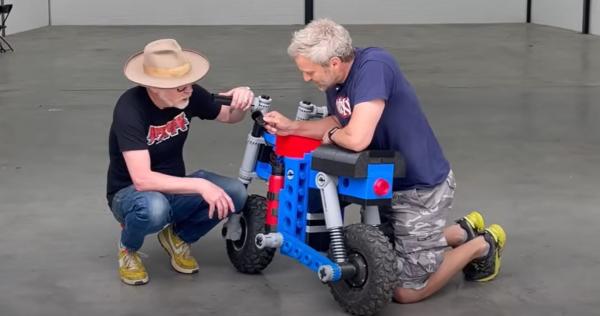 Lego Motorcycle Build