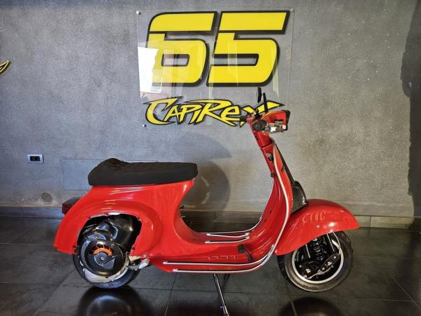 Loris Capirossi's Vespa 144cc Prototype