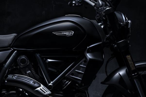 The Scrambler Icon Dark comes with a matt black and moody new look