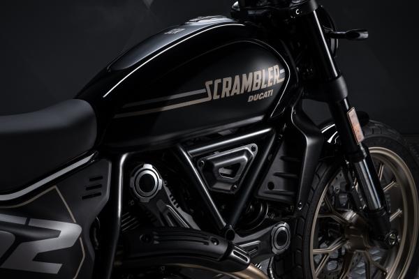 The new decals on the Scrambler Full Throttle