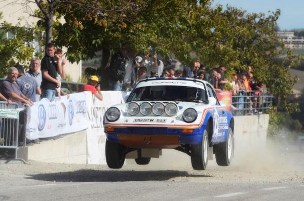 A classic Porsche Rally Car