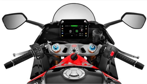 2025 Aprilia RS660 dash