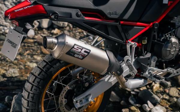 Aprilia Tuareg Exhaust