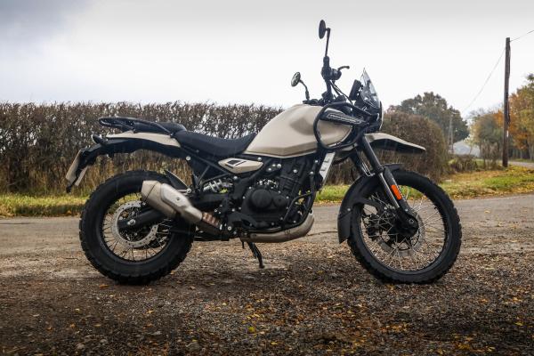 Royal Enfield Himalayan 450 side shot