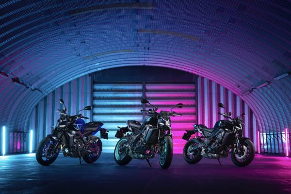 The 2024 MT-09 family in all its colours
