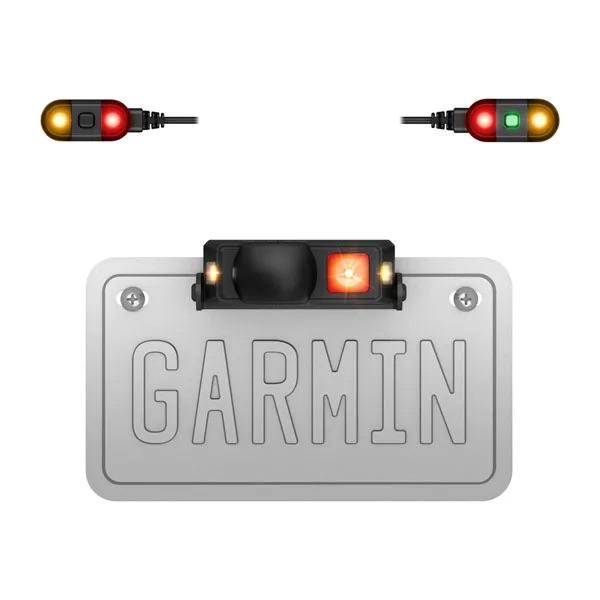 The warning light system and sensor of the Garmin Zumo R1