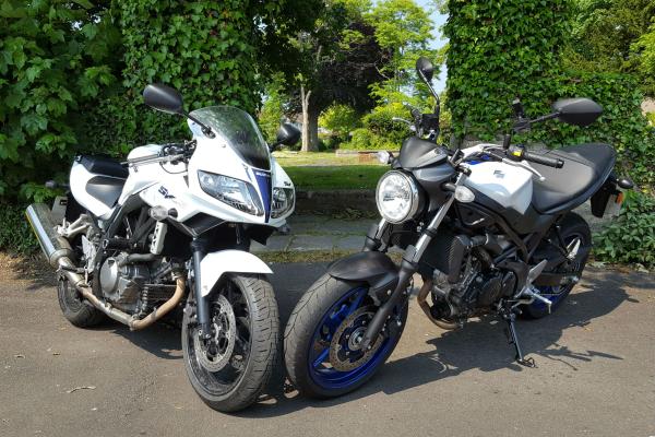 Suzuki SV650 old v new: long distance