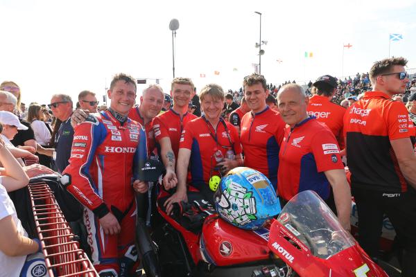 Dean Harrison, 2024 North West 200. - Honda Racing UK