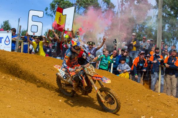 Jorge Prado, 2019 MXGP of Portugal. - Ray Archer/KTM Media. 