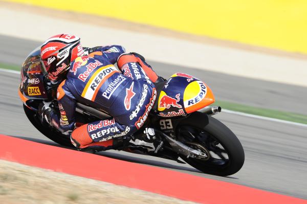 Marc Marquez, 2010 125cc Aragon Grand Prix. - Gold and Goose