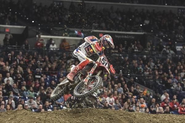 Justin Barcia, 2022 Indianapolis Supercross.