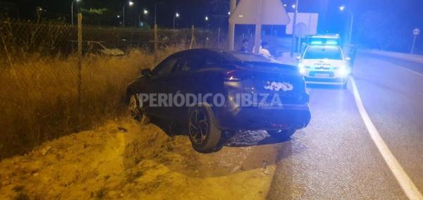 Pecco Bagnaia's car after Ibiza crash. - Periodico de Ibiza y Formentera