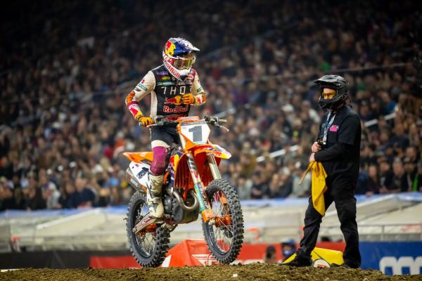 Cooper Webb, 2022 Detroit Supercross. - Align Media/KTM Media