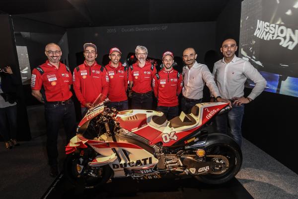 Ducati MotoGP bike and team