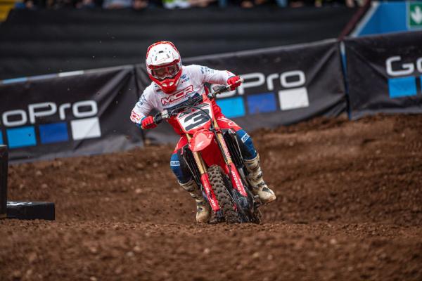 Vince Friese, 2023 World Supercross British GP. - WSX Media