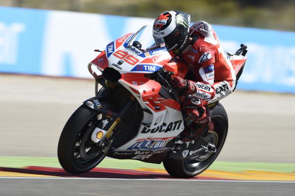 Jorge Lorenzo, 2017 Grand Prix of Aragon. - Gold and Goose