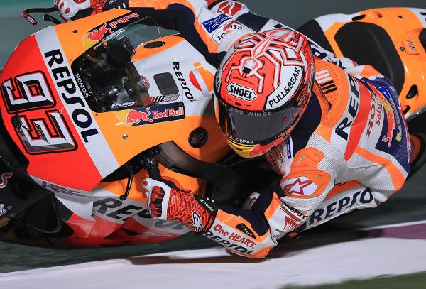 Get Marquez lean angle in your lounge