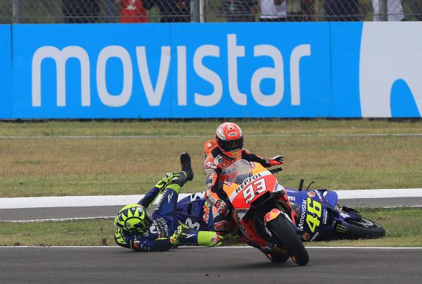 Marc Marquez, Valentino Rossi