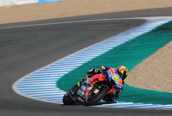 Alvaro Bautista, 2018 MotoGP Post-Season Test, Jerez. - Gold and Goose