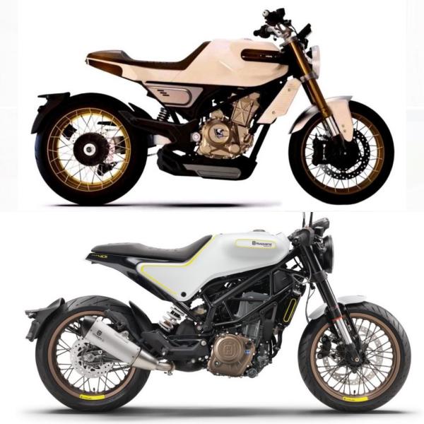 Feiken TT250 and Husqvarna Vitpilen