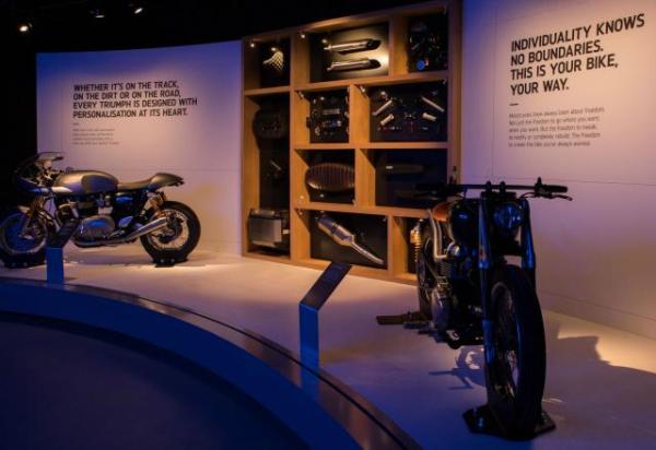 Triumph reveals new factory visitor centre