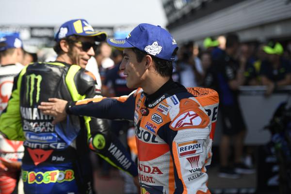 Marc Marquez, Valentino Rossi