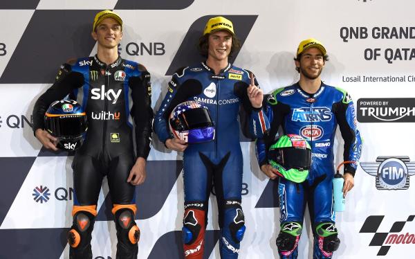 Luca Marini, Joe Roberts, Enea Bastianini