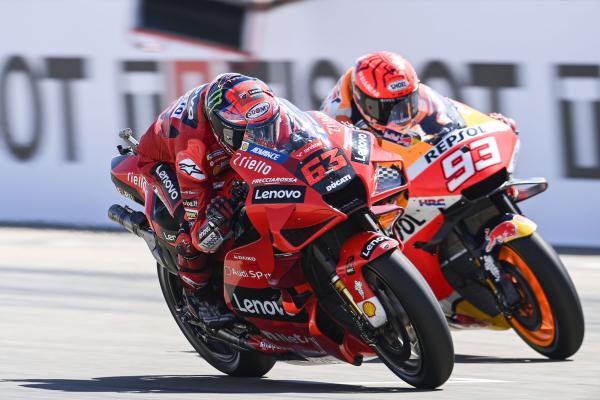 Pecco Bagnaia, Marc Marquez