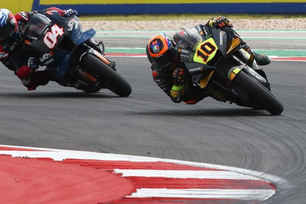 Andrea Dovizioso chases Luca Marini, 2022 MotoGP Grand Prix of the Americas.