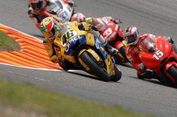 Valentino Rossi, 2006 MotoGP Italian Grand Prix. - Gold and Goose