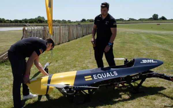 Goodwood Alauda Airspeeder crash